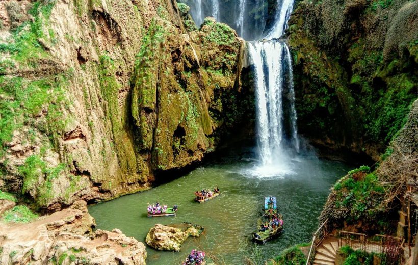 Excursion d’une journée aux Cascades d’Ouzoud depuis Marrakech