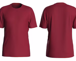 Shirts with Custom Printing Red