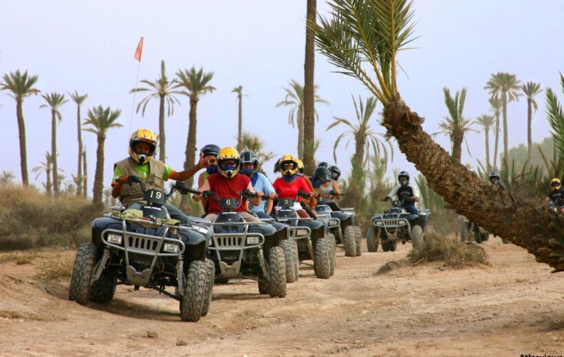 Balade en Quad dans la Palmeraie de Marrakech